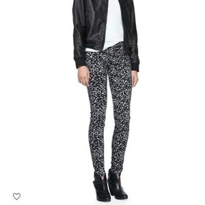Rag & Bone Amoeba Pattern Skinny Jeans